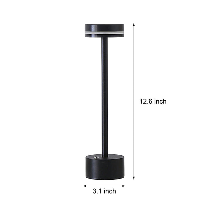 Rod LED Accent Table Lamp Touch Control | Kalsten
