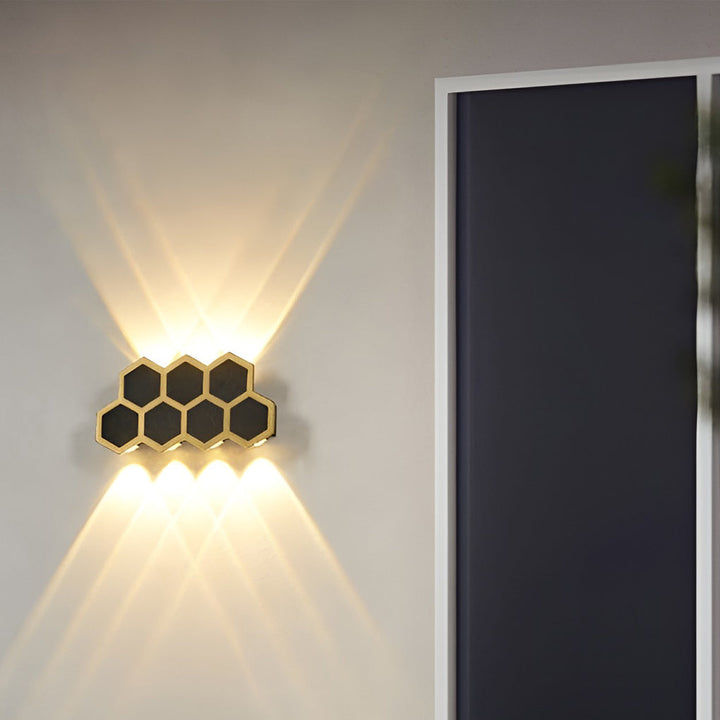 Beehive-shaped LED Up and Down Lights Waterproof Modern Wall Washer Light | Kalsten