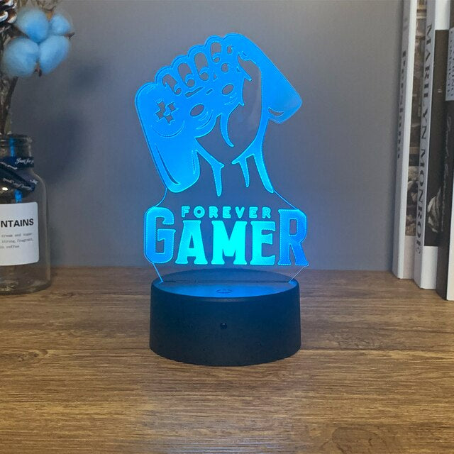 Gamer 3D LED lamps | Kalsten