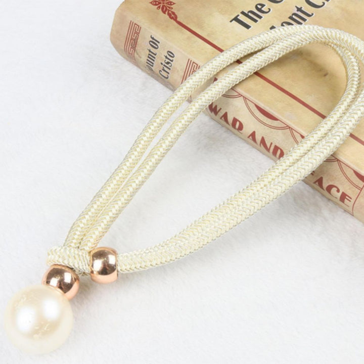 Kalsten | Lustrous Pearl Curtain Tie Back | 2 Pcs Set