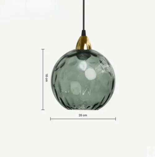 Glass Sphere Pendant Lamp - LumiSphere | Kalsten