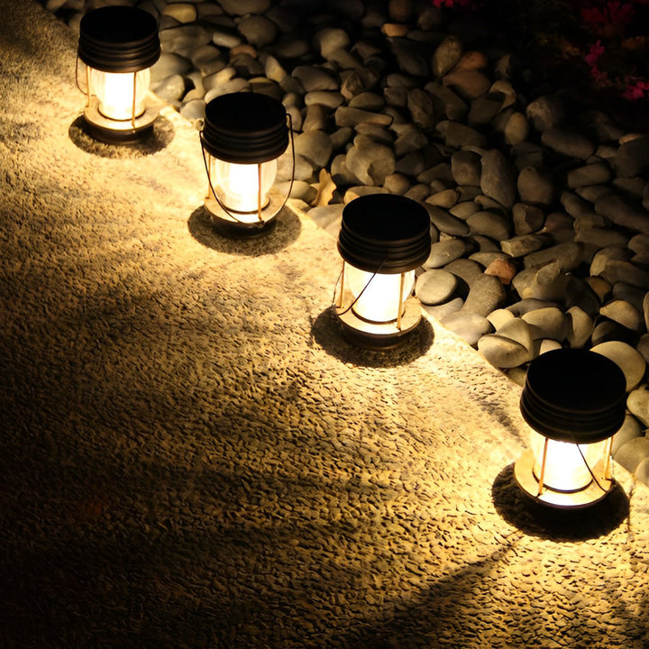 Retro Portable Waterproof Intelligent Led Solar Powered Outdoor Lights | Kalsten