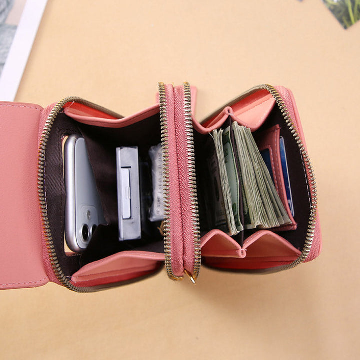 Anti-Theft Leather Bag with Touchscreen | Kalsten