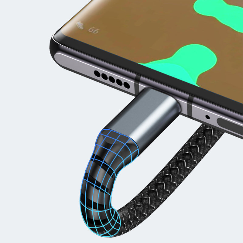 Super fast charging 3-in-1 data cable
