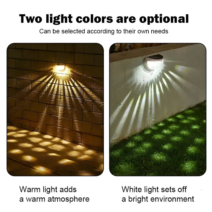 Solar Garden Wall Lamp