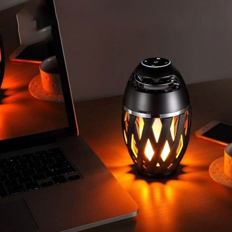 Rechargeable LED Flame Speaker – Bluetooth