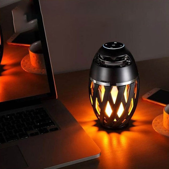 Rechargeable LED Flame Speaker – Bluetooth