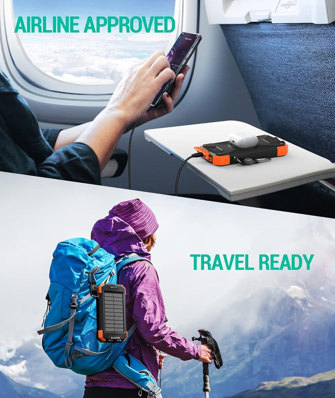 Rivanta Solar-Powerbank Emergency Powerbank IPX4 | Kalsten