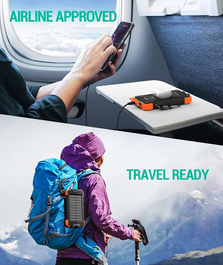Rivanta Solar-Powerbank Emergency Powerbank IPX4 | Kalsten