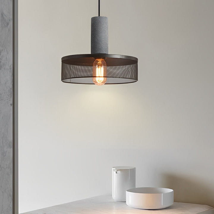 Creative Metal Meshed Black Industrial Style Pendant Lights Chandelier | Kalsten