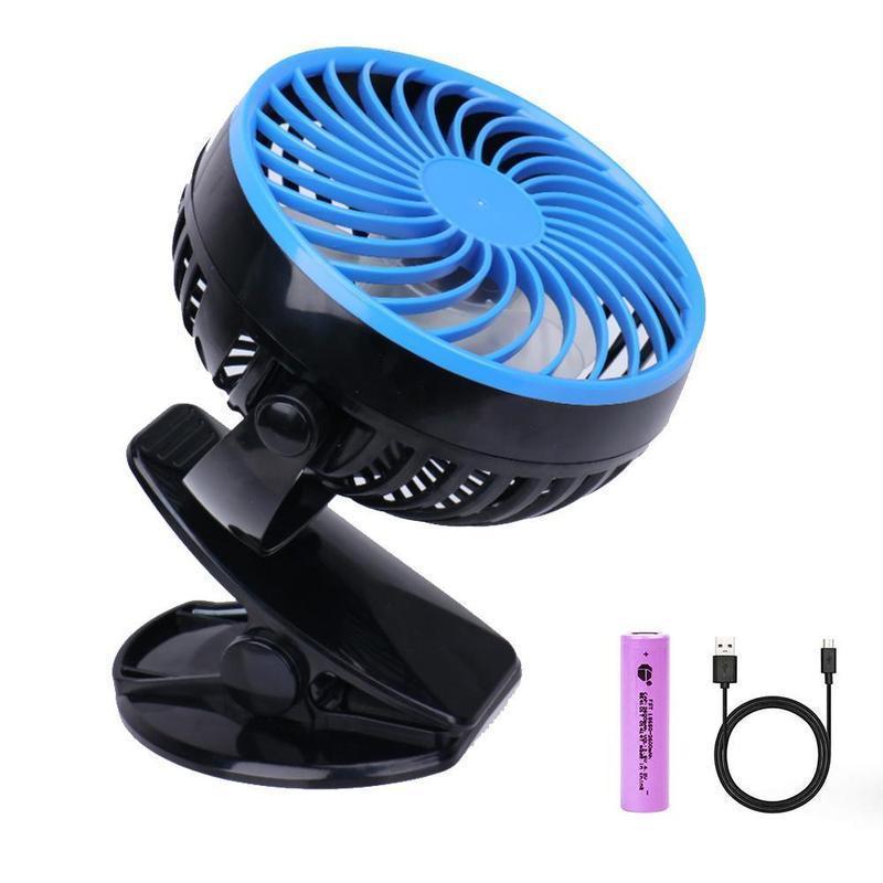 360 ° Portable & Rechargeable Lithium-Ion Fan | Kalsten