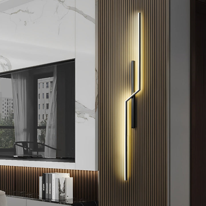 Lines Creative LED Modern Minimalist Wall Lamp Decorative Wall Lights Lighting | Kalsten