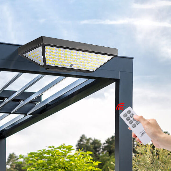 Simple Solar Trapezoid LED Multifunctional Outdoor Waterproof Garden Wall Sconce Lamp | Kalsten