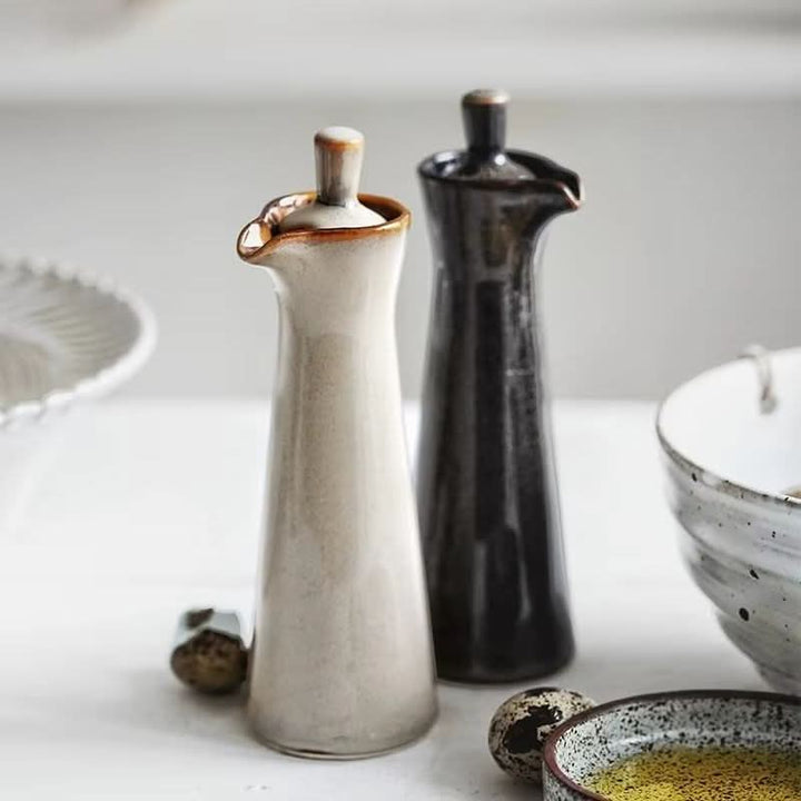 Kalsten | Nordic Ceramic Oil and Spice Bottle – 120ml
