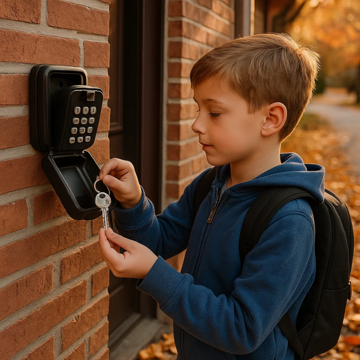 KeyGuard Outdoor Safe – Weather-Resistant Wall-Mounted Key Box | Kalsten
