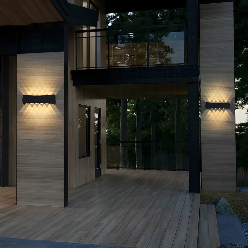 Outdoor Up Down Light LED Waterproof Exterior Aluminum Wall Lights | Kalsten