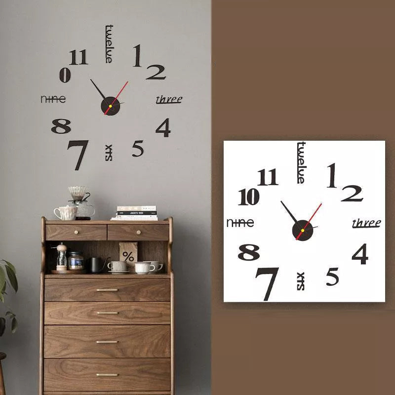DIY Modern No-Punch Wall Clock | Kalsten
