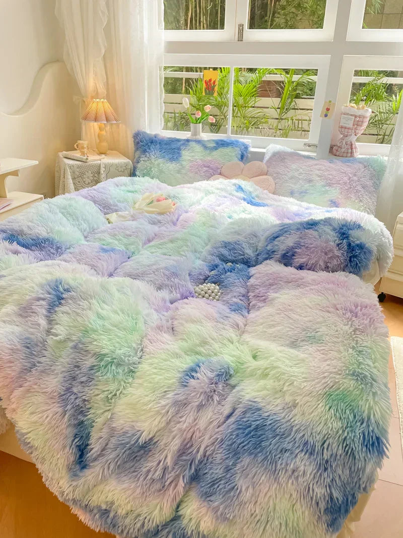 FluffCandy - Luxury Long-Haired Duvet Cover for Winter Warmth Kalsten