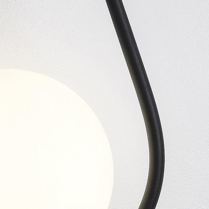 LED Wall Sconce – Water Drop Nordic Glass & Iron Lamp (23cm / 9in) | Kalsten