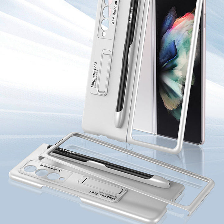 Kalsten | Fashion Kickstand Case with Pencil Slot for Samsung Galaxy Z Fold 3