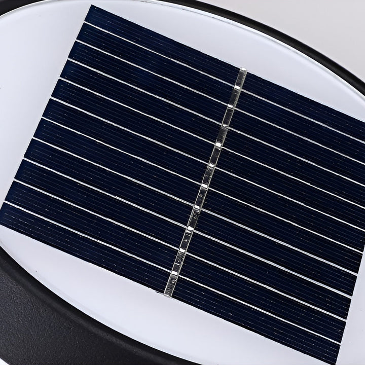 Round Three Step Dimming LED Modern Solar Wall Lights Outdoor Wall Lamp | Kalsten