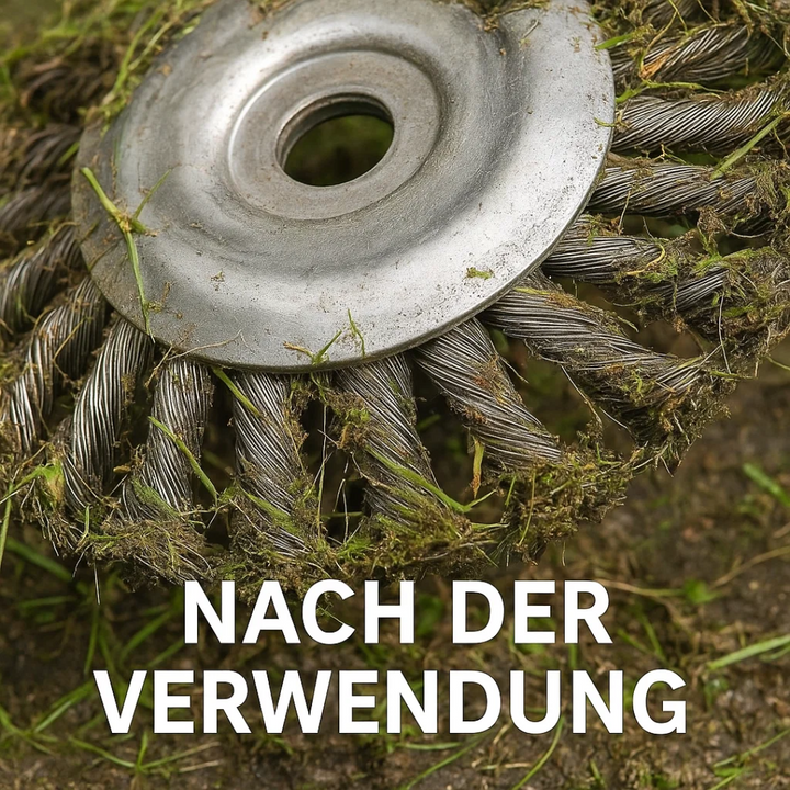 GrassCut TurboHead – Universal 6-Blade Weed Brush for Trimmers | Kalsten