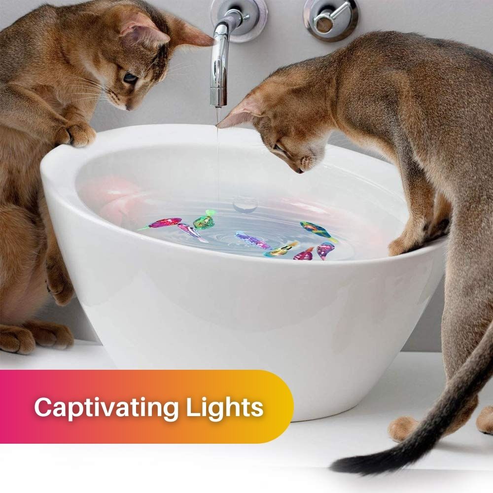 Kalsten | AquaPret Interactive Cat Toy – Moving Fish with Lighting