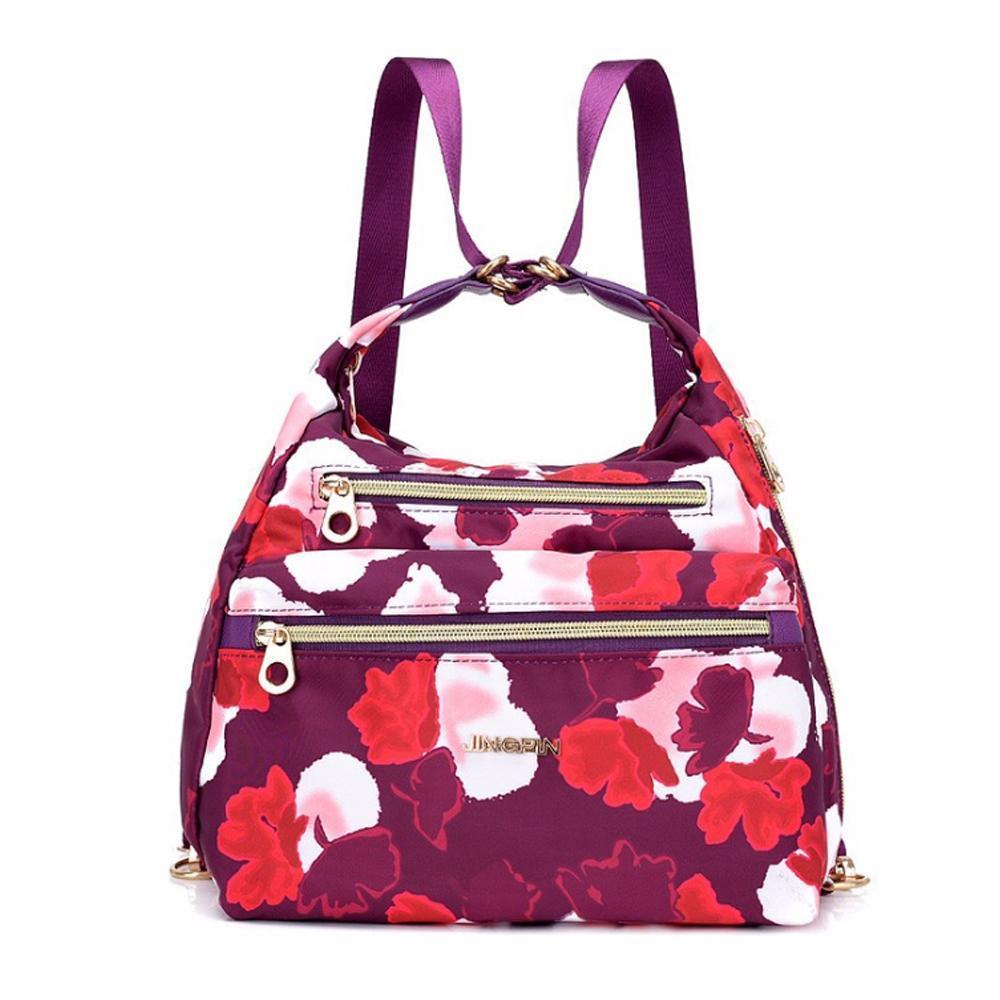 Bag with double zippers, backpack, handbag and crossbody bag | Kalsten