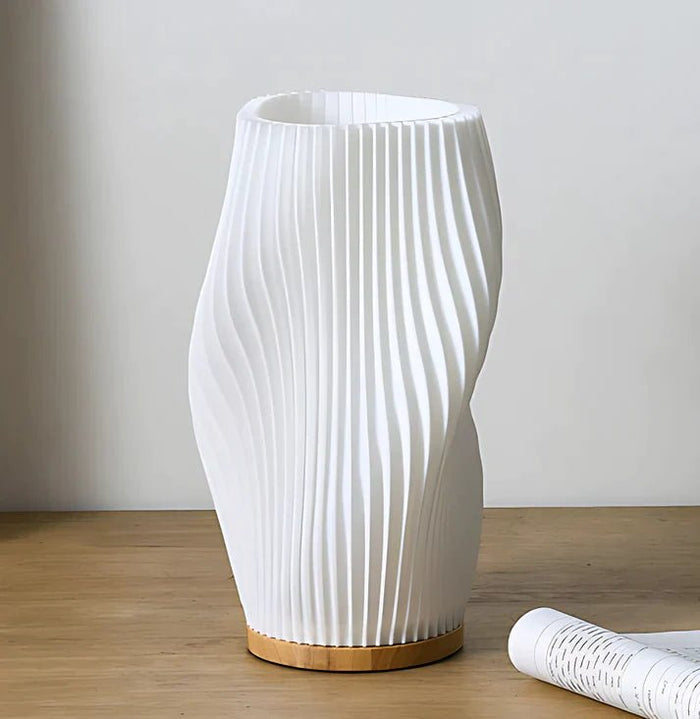 Wavecrest Table Lamp – Soft Glow Designer Lamp with Dimmable Warm & Natural White Light | Kalsten