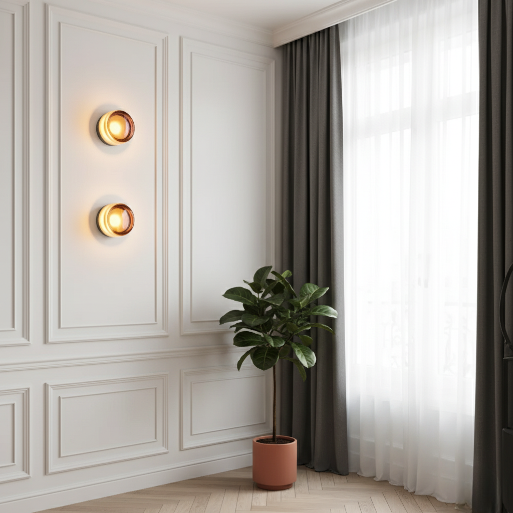 Rondel Textured LED Wall Sconce