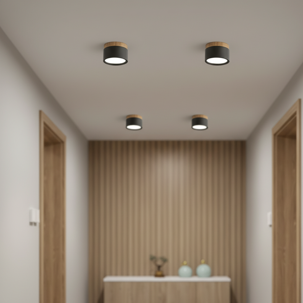 Aluminum LED Flush Mount Ceiling Light