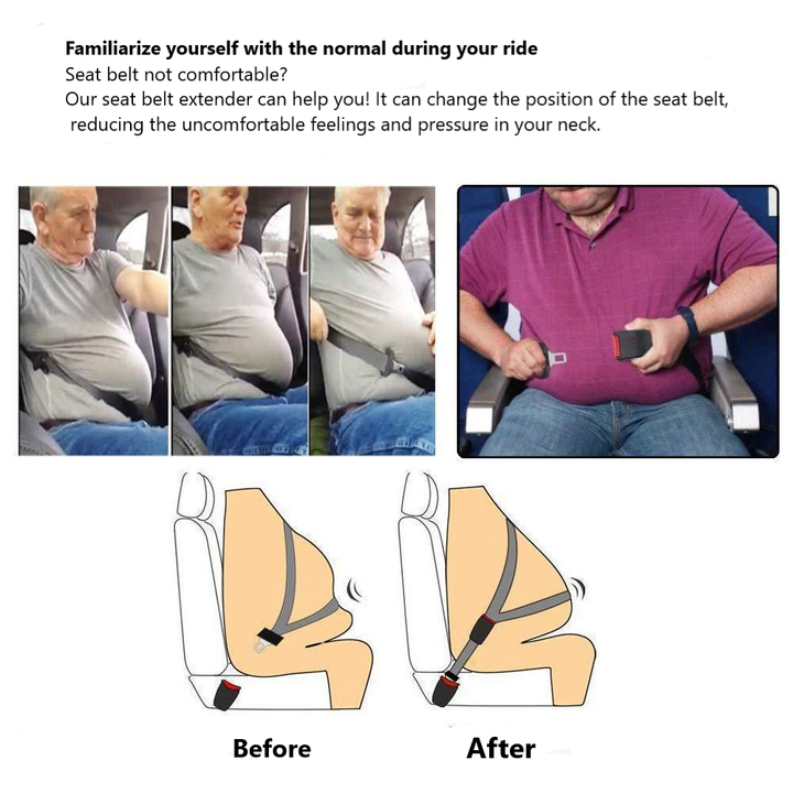 Kalsten | Strong Safe and Comfortable Seat Belt Extender