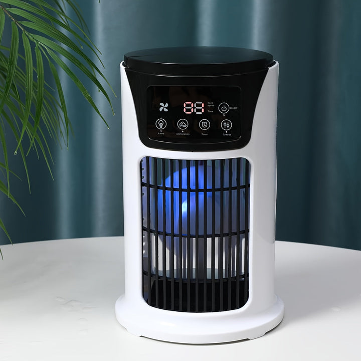Portable Air Cooler Humidifier Fan USB White | Kalsten