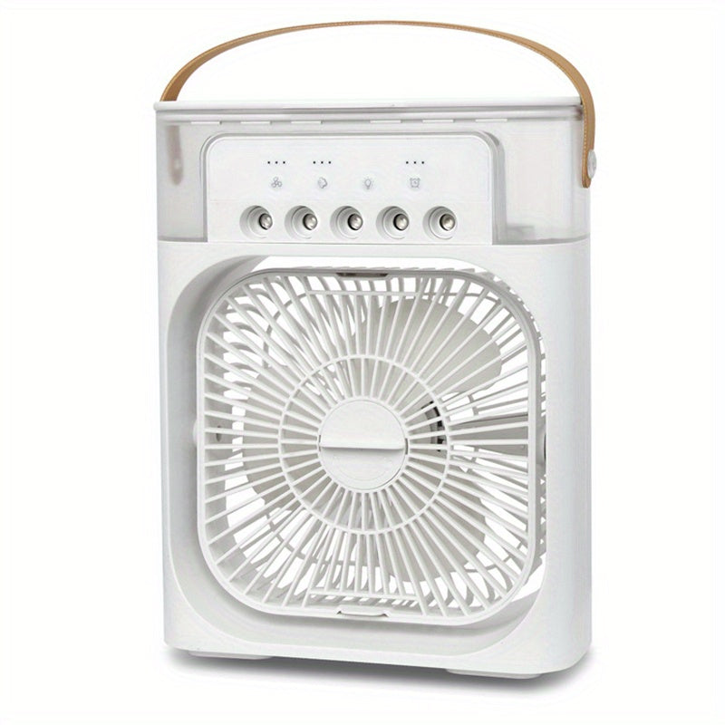 5A 2V Portable 600ml Spray Cooler Fan Desk USB Rechargeable Perfume Humidifier Air Conditioning A/C Cooling Fan 3 Wind Speeds | Kalsten