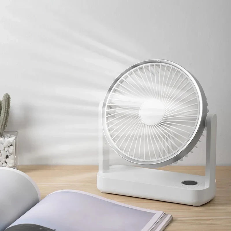 Compact Rechargeable USB Desk Fan for Home, Office, and Outdoors | Kalsten