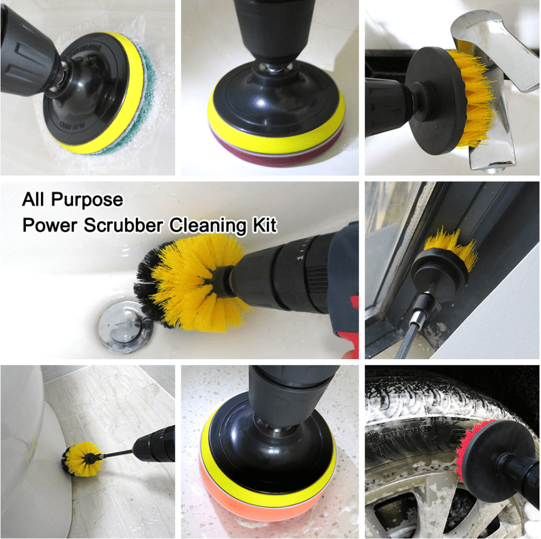 12-in-1 Cleaning Brush Set for Drill | Kalsten