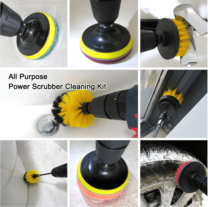 12-in-1 Cleaning Brush Set for Drill | Kalsten