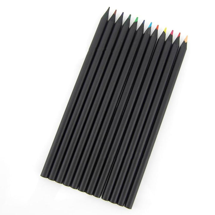 12 Set Colored Wooden Pencils | Kalsten