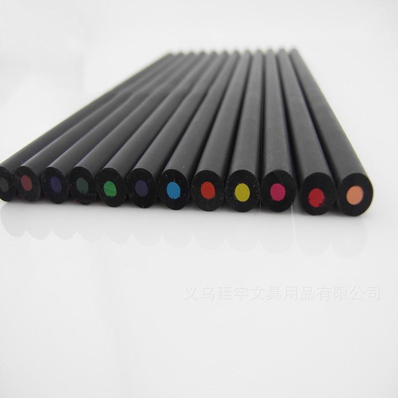12 Set Colored Wooden Pencils | Kalsten