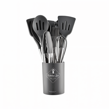 BowLift | 12-Piece Silicone Kitchen Utensil Set – Culinara Pro