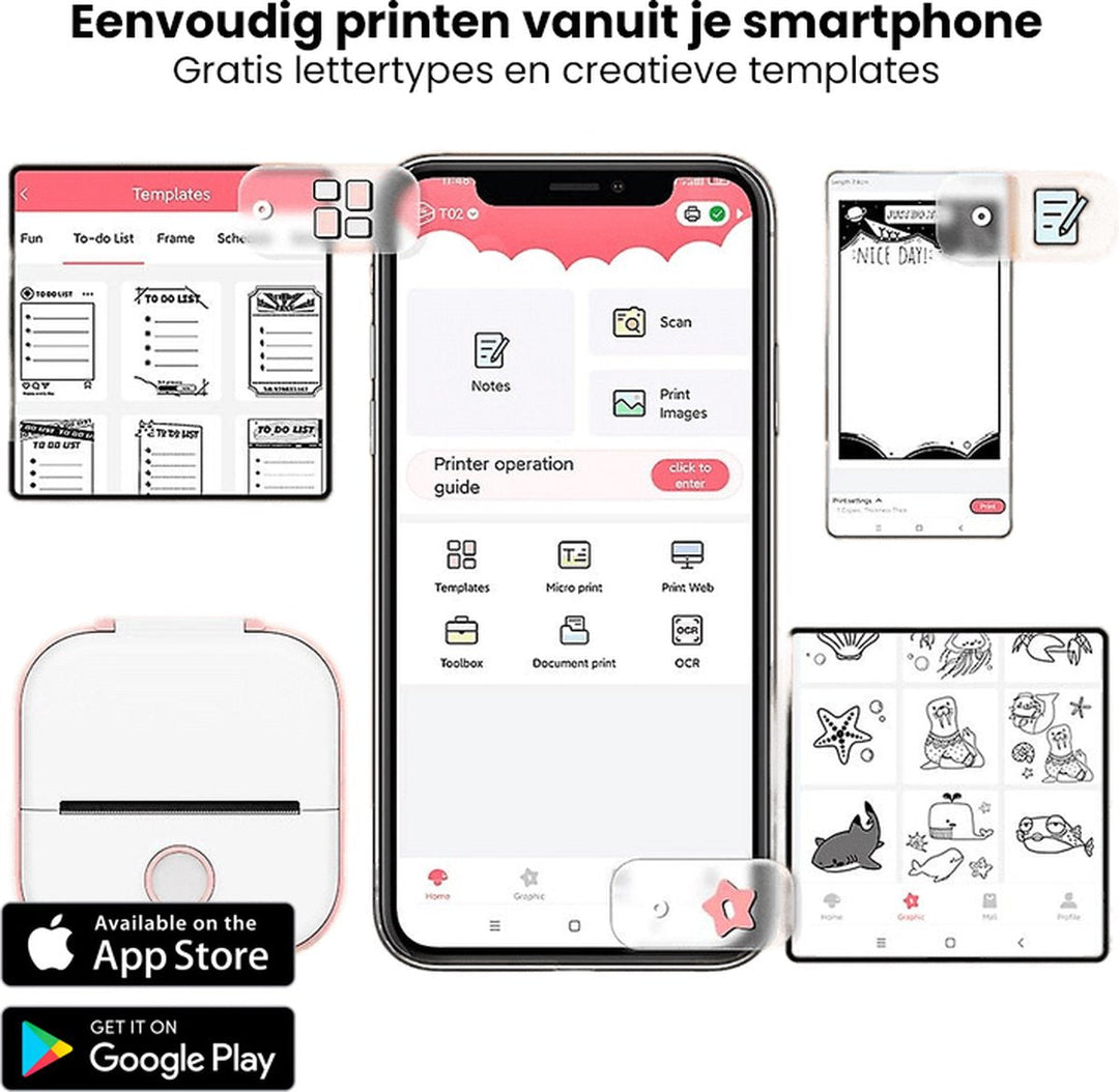 Pocket Printer™ - Includes one free roll! Kalsten