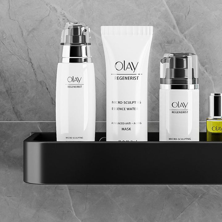 Kalsten | Contemporary Bathroom Accessories Hardware Set Aluminum Bathroom Shelf