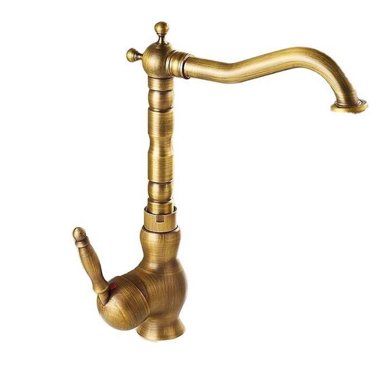 BowLift | Glam Centerset Faucet Single Hole Sink Faucet with 2 Handles