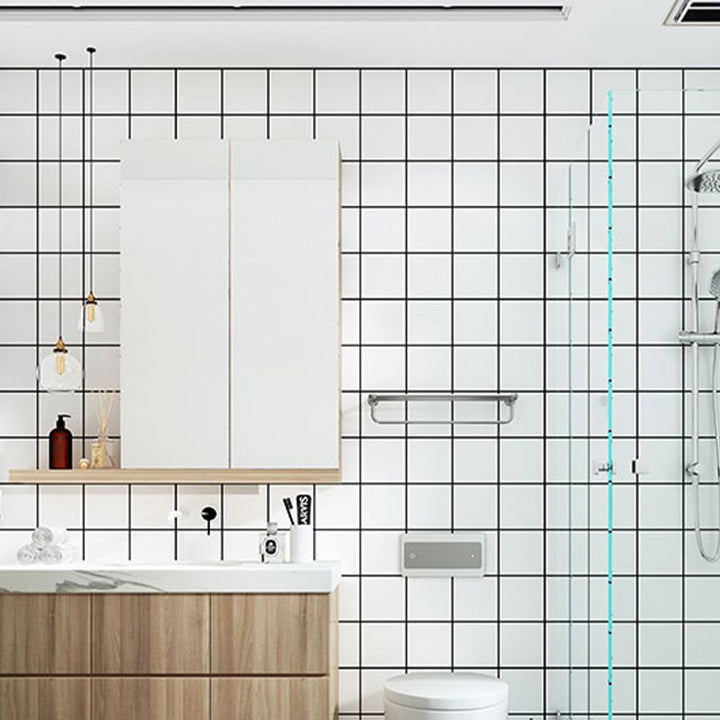 Kalsten | Square Mosaic Tile Peel and Stick Tile for Kitchen and Bathroom