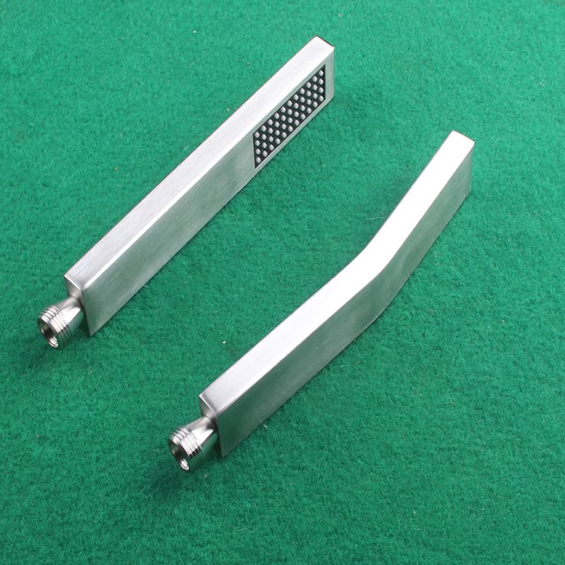 Kalsten | Simple Rectangle Shower Head 304 Stainless Steel Hand Shower