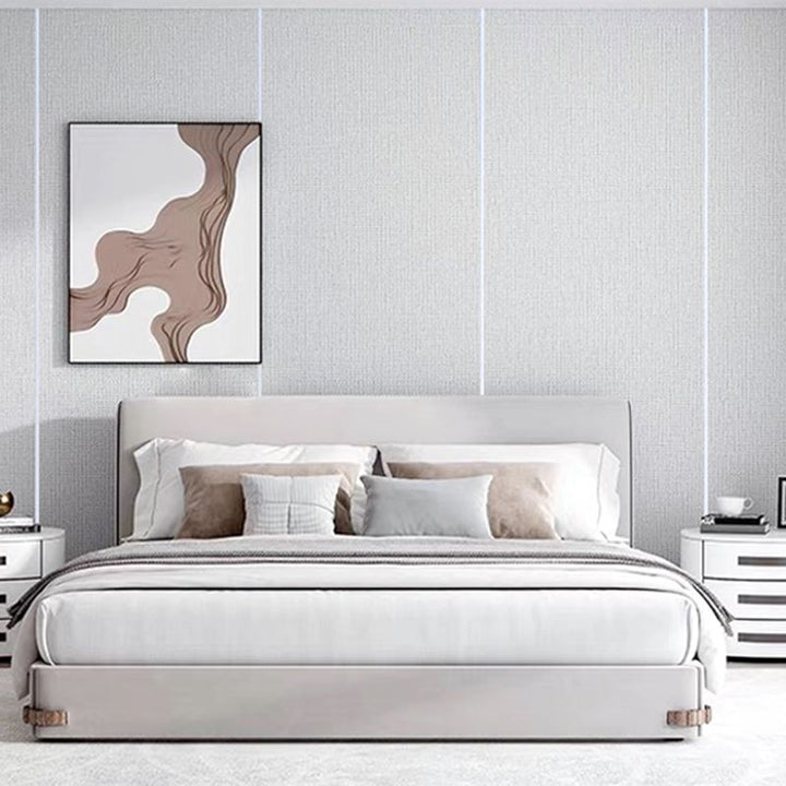 Kalsten | Acoustic wall cladding Solid color Peelable and press foam living room wall panel