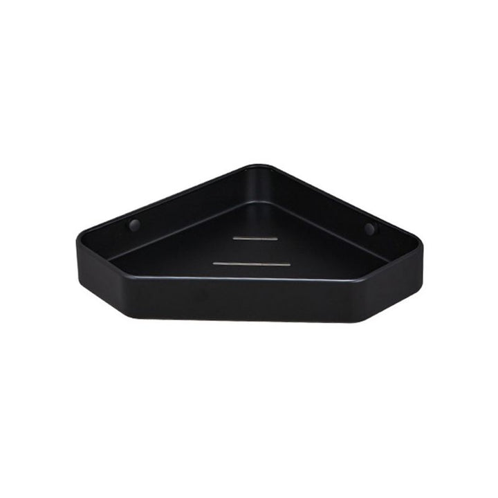 Kalsten | Modern Bathroom Accessory Set Matte Black/Grey Bathroom Shelf/Towel Holder & Paper Holder