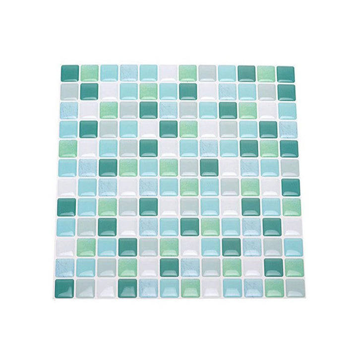 Kalsten | Plastic Peel & Stick Mosaic Tile Waterproof Peel & Stick Mosaic Tile with Square Shape