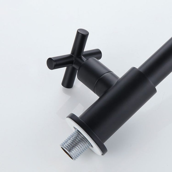 Kalsten | Widely used wall-mounted bathroom sink faucet cross handle low arch faucet