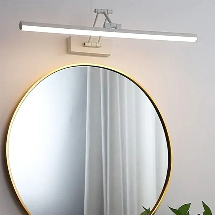 Minimalist LED Wall Light Black/White – Modern Metal Lamp for Bathroom and Indoor Use | Kalsten